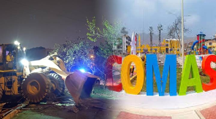 Municipalidad de Comas recuperó importante espacio público de la avenida Retablo que fue invadida por ciudadanos