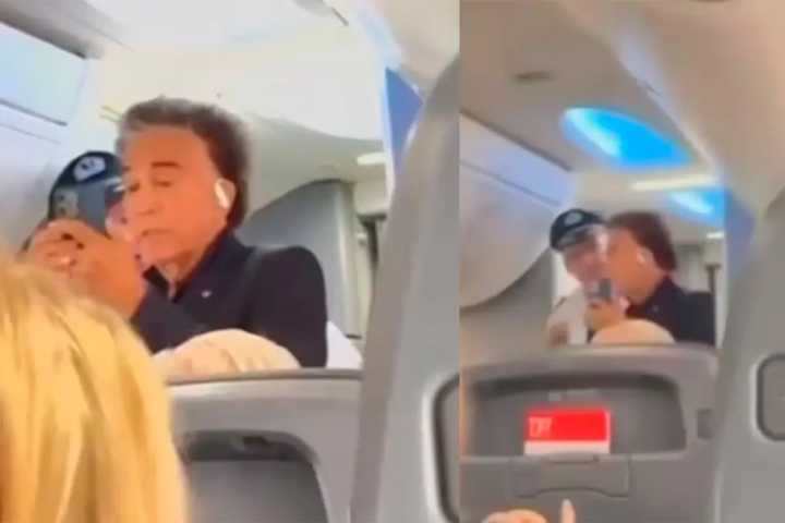 El Puma Rodríguez protagonizó un altercado con la tripulación y lo obligaron a bajarse del avión