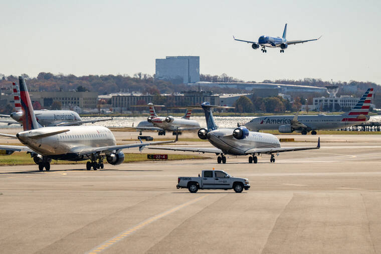 US flight cancellations fall as air traffic control absences shrink
