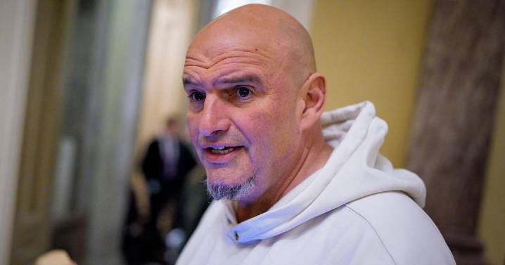 New Health Scare for Fetterman After Falling on His Face