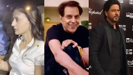 Dharmendra on ventilator; Ameesha Patel breaks down before media, SRK