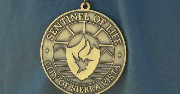 Sierra Vista man receives first-ever Sentinel of Life Award for heroic rescue