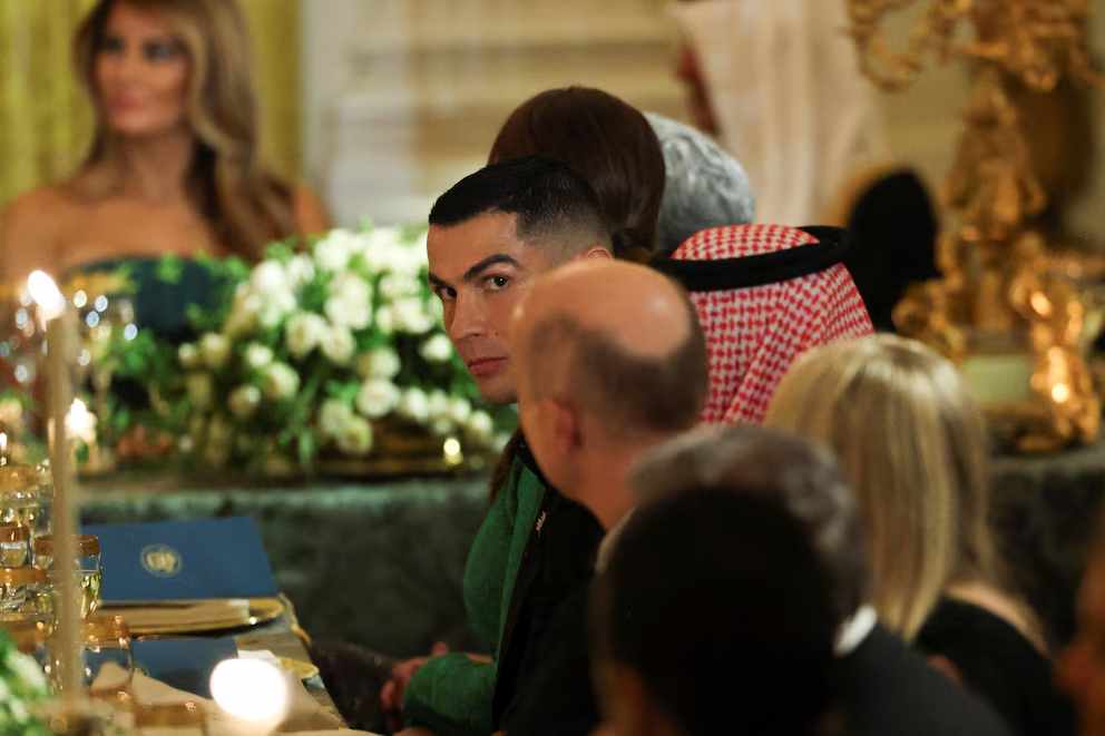 Donald Trump recibe a Cristiano Ronaldo y Georgina Rodríguez en una visita inesperada a la Casa Blanca