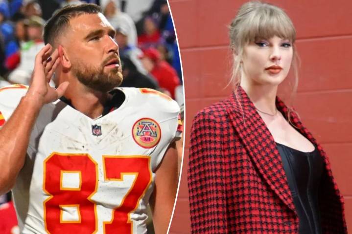 Taylor Swift appears to skip Travis Kelce, Chiefs' loss to Bills