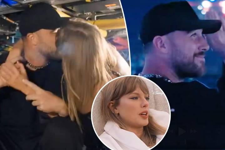Taylor Swift makes rare comment about 'surprise' Travis Kelce romance in 'End of an Era' clip