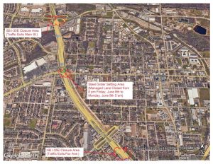 Denton, Lewisville and Northlake to see major road closures over the weekend