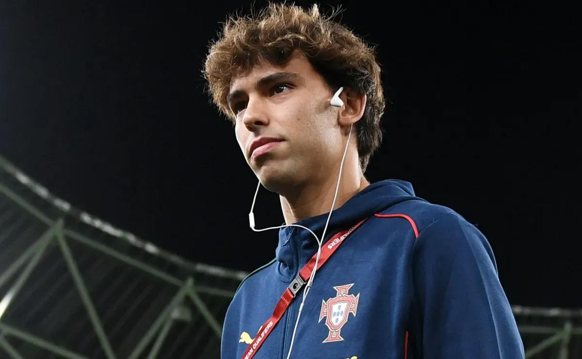 Why is Joao Felix not starting today for Portugal vs Armenia in UEFA 2026 World Cup Qualifiers?