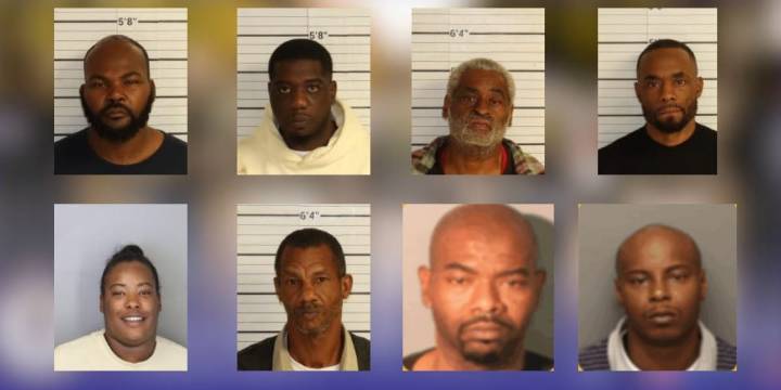 MPD, Memphis Safe Task Force arrests 8 in drug bust