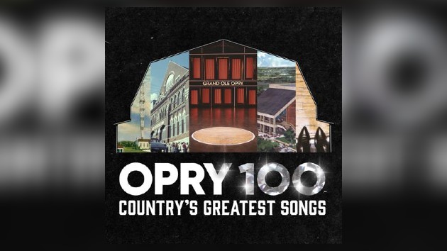 ‘Country’s Greatest Songs’ revealed on new ‘OPRY100’ album