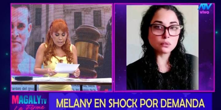 Melanie Martínez no teme a demanda de Christian Domínguez: “El que ejerce violencia es él”