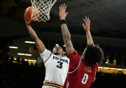Iowa dominates Robert Morris men's basketball in season opener
