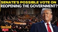 US govt shutdown: Senate breaks filibuster in key vote toward reopening govt