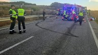 Herido grave un joven tras un accidente de tráfico en Huesca