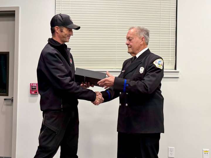 Central Whidbey firefighter retires after 15 years of volunteer service