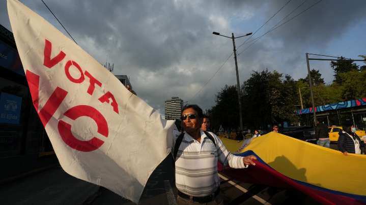 Ecuador votes No to U.S. military bases, in blow to President Noboa : NPR