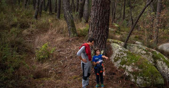 Galería | Cachamuiña, acoge una jornada de naturaleza y orientación