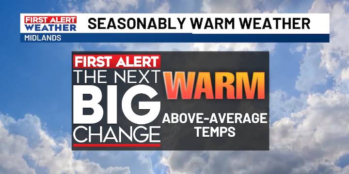FIRST ALERT: Temperatures continue to warm up through the upcoming weekend