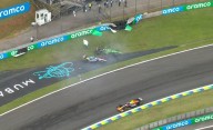 En vivo: así fue el choque de Franco Colapinto en la carrera sprint