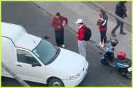 Pachuca: accidente en Ferrocarril Central deja a un motociclista herido