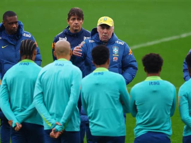 Ancelotti finding his feet as Brazil boss