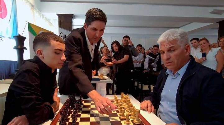 Con la presencia del Gobernador, comenzó el Torneo Internacional de Ajedrez IRT Sub 2400 en Merlo