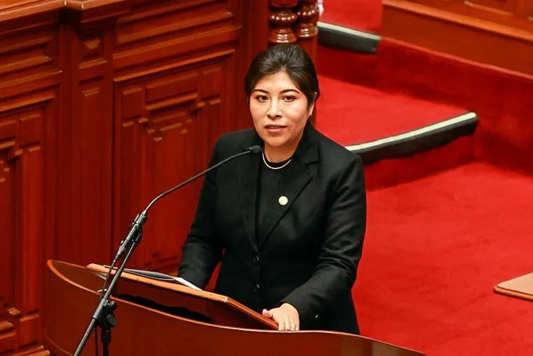 Congreso no inhabilitó a Betsy Chavez por falta de votos por golpe de estado