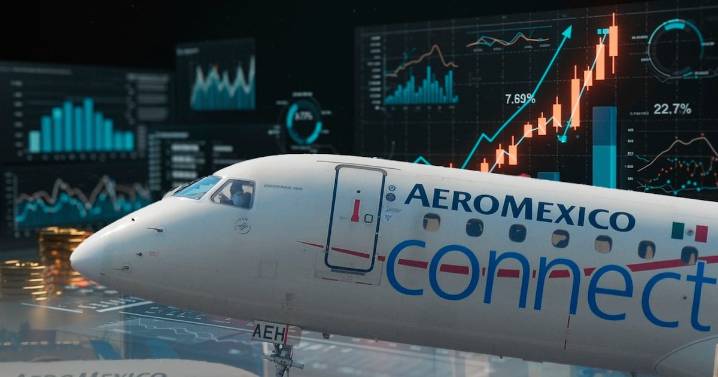Aeroméxico despega 7% en su regreso a la Bolsa en NY