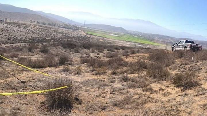 Localizan en Maneadero restos humanos calcinados