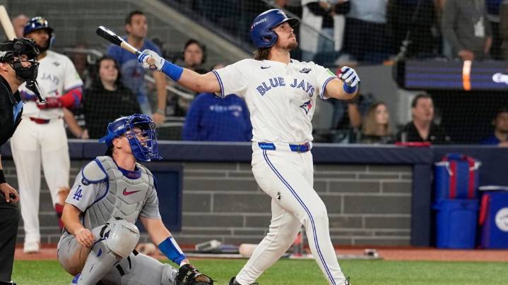 Blue Jays manager Schneider moves Barger up two spots to bat fifth for Game 7