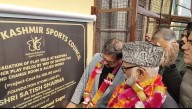 Satish Sharma, Ali Mohd Sagar lay foundation for ₹1 crore upgradation of Sports Stadiums in Khanyar