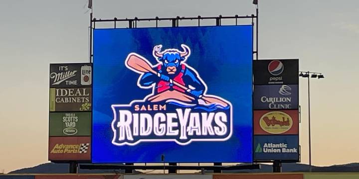 The Salem Red Sox rebrand as The Salem RidgeYaks