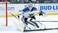 Jordan Binnington passes his agent, ex-Blue Mike Liut, for franchise goalie record