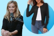 Reese Witherspoon Wore a Black Cardigan, Get the Look at Amazon