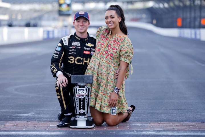 NASCAR star Tyler Reddick shares an update on his son Rookie after he underwent surgery for a tumor