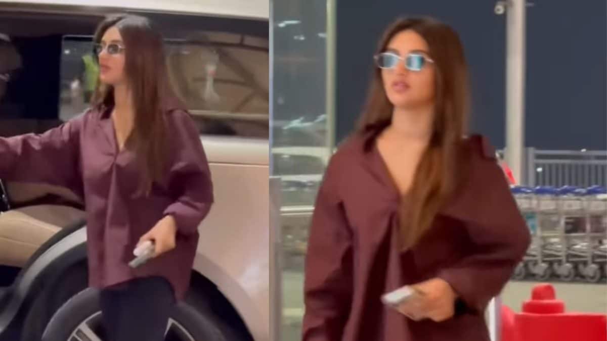 Sreeleela’s Airport Style Game Is On Point: Black Shades And Ankle Boots