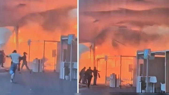 Caos en la cumbre climática: un incendio obligó a evacuar por completo el predio