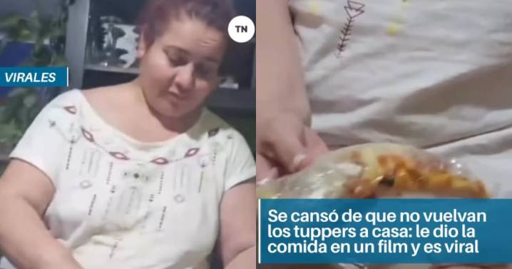 “No me devuelves las cosas, no lo quieres llevar… no los lleves”: Mujer harta de que su familia pierda los tuppers decide envolverlos en plástico