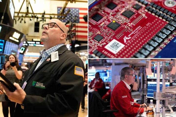 Stocks have worst day in a month amid AI concerns, lower hopes for interest