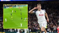 Stunning unseen footage shows how Tottenham Hotspur players reacted to Micky van de Ven's wondergoal