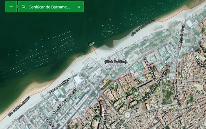 Vídeo del mapa de las zonas inundables de Sanlúcar en caso de maremoto