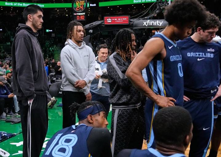 Grizzlies’ Ja Morant sidelined for at least 2 weeks with strained calf