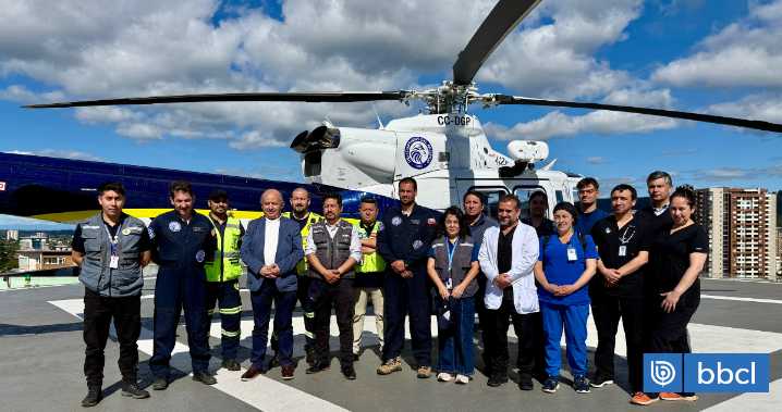 Labranza: dan permiso sanitario a 4 helicópteros para traslados médicos en situaciones de emergencia