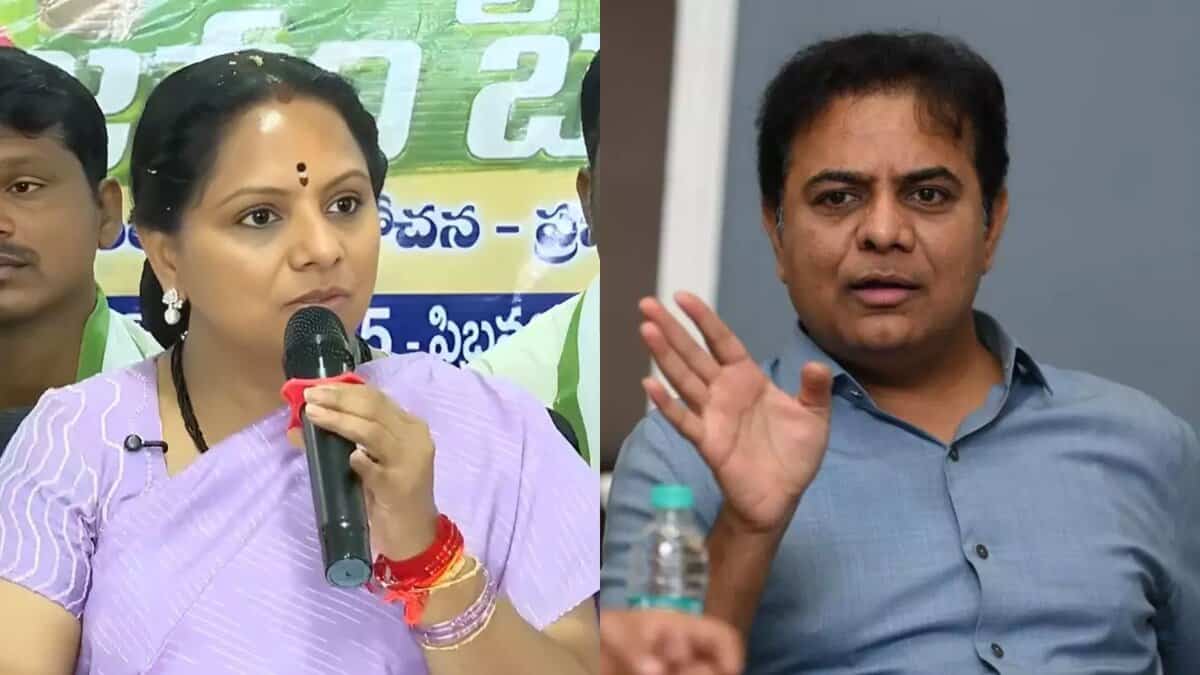 KTR should be on ground not social media: Kavitha jabs after BRS’ Jubilee Hills defeat