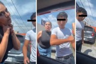 Madre e hijo agreden a automovilista en Estado de México; VIDEO causa indignación en redes