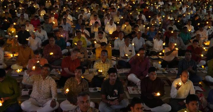 At least 12 dead, dozens injured at Hindu temple in India during crowd stampede