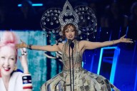 Cyndi Lauper calls for courage and Salt-N-Pepa romp through 'Push It' as they join Rock Hall of Fame