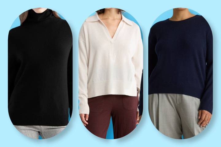 Best Affordable Cashmere Sweaters Starting at $45