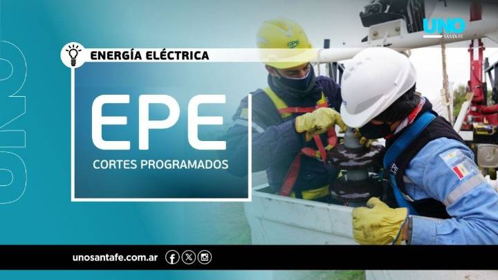 Cortes programados por EPE para este miércoles