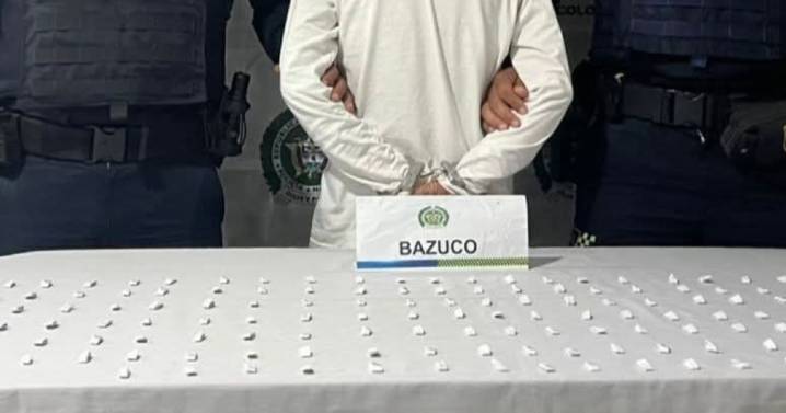 Tiene 74 años y lo detuvieron por vender bazuco en Caldas