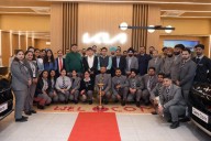 Kia Korea delegates visit AM Kia Jammu  showroom, strengthen dealership ties